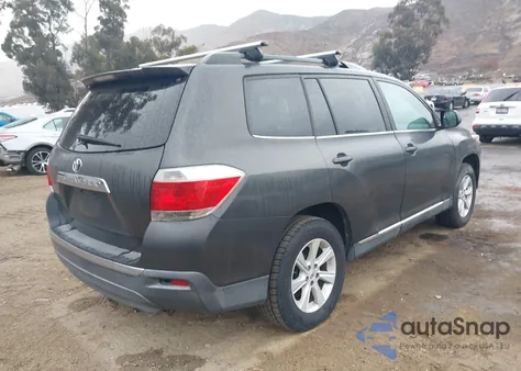 2012 Toyota Highlander Se z USA, uszkodzony, nr VIN 5TDZA3EH9CS024514